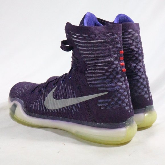 NIKE x KOBE X 10 Elite High Team Pack Sneakers Sz 8 US Men - Picture 8 of 13